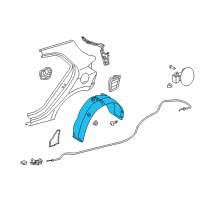 OEM Kia Rio Guard-Rear Wheel, LH Diagram - 86821H9000