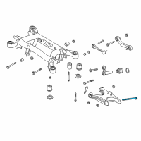 OEM BMW 750iL Eccentric Bolt Diagram - 33-32-6-751-096