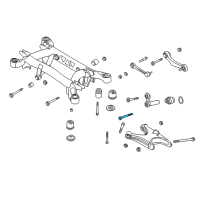 OEM BMW 740i Collar Screw Diagram - 33-32-1-140-567