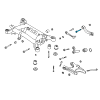 OEM 1998 BMW 750iL Collar Screw Diagram - 33-32-1-139-132