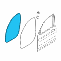 OEM 2022 BMW X3 Edge Protection, Door, Front Diagram - 51-72-7-468-928