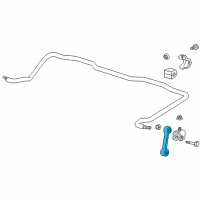 OEM BMW Stabilizer Link Diagram - 33-55-1-131-131