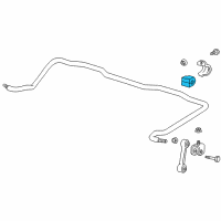OEM 1999 BMW Z3 Stabilizer Rubber Mounting Diagram - 33-55-2-228-368