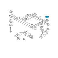 OEM 2007 Chevrolet Monte Carlo Upper Insulator Diagram - 22794416