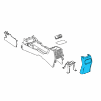 OEM 2021 Toyota Corolla Rear Panel Diagram - 58923-02350-C0