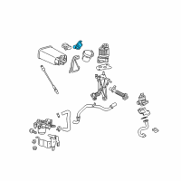 OEM 2006 Cadillac SRX Purge Control Valve Diagram - 12611801