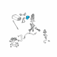 OEM 2009 Chevrolet Impala Vent Control Solenoid Diagram - 20952523