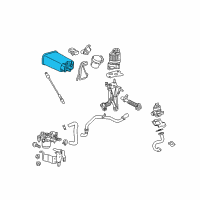 OEM Chevrolet Impala Limited Vapor Canister Diagram - 15836560