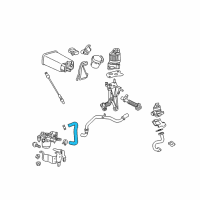 OEM Buick Hose Asm, Secondary Air Injection Pump Air Cleaner Diagram - 89017679