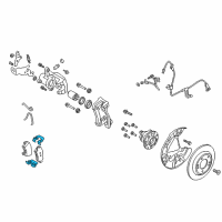 OEM 2020 Hyundai Elantra GT Spring-Pad Diagram - 58244-G3000