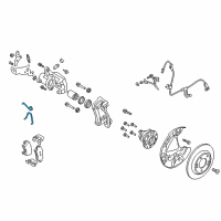 OEM Hyundai Veloster N Spring-Pad Return Diagram - 58288-C5100