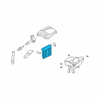 OEM Lexus LS460 Engine Control Computer Diagram - 89661-50C50