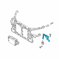 OEM Kia K900 Bracket-Aqs & Amb Sensor Diagram - 972813T000