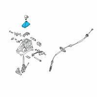 OEM Kia Boot Assembly-Shift LEVE Diagram - 84645C5000