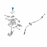OEM 2016 Kia Sorento Knob Assembly-Gear Shift Diagram - 46720C5100