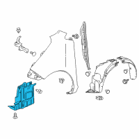 OEM 2016 Chevrolet Spark Shield Diagram - 42353387