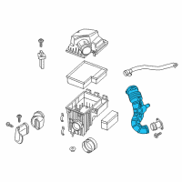 OEM 2019 Ford Transit-250 Air Duct Diagram - CK4Z-9C623-B