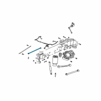 OEM GMC Envoy Rod, Rear Axle Tie Diagram - 15223490