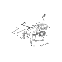 OEM Oldsmobile Bravada Mount Bolt Diagram - 11517901