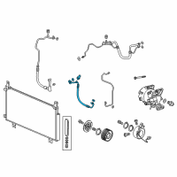 OEM 2021 Honda CR-V Hose, Discharge Diagram - 80315-TLA-A01