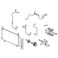 OEM Honda Ridgeline Cap, Valve (L) Diagram - 80866-TG7-A01