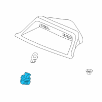 OEM 2000 Acura RL Socket Diagram - 33304-S04-G01