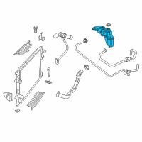OEM 2011 Dodge Challenger Bottle-COOLANT Recovery Diagram - 68237637AB
