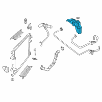 OEM 2017 Dodge Challenger Bottle-COOLANT Recovery Diagram - 68237637AB