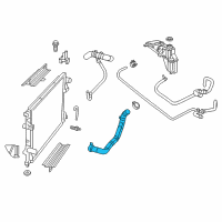 OEM Dodge Challenger Hose-Radiator Outlet Diagram - 5181877AH