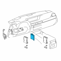 OEM 2019 Lexus GS F Multiplex Network Body Computer Assembly Diagram - 89220-30X60