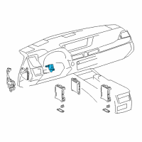 OEM 2013 Lexus GS350 Multiplex Tilt & Telescopic Computer Diagram - 89227-30060