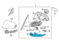 OEM 2020 BMW 228i xDrive Gran Coupe HOUSING LOWER SECTION, LEFT Diagram - 51-16-9-879-135