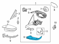 OEM BMW 330e xDrive HOUSING LOWER SECTION, RIGHT Diagram - 51-16-7-498-212