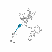 OEM Toyota Prius Intermed Shaft Diagram - 45260-47052