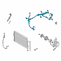 OEM 2021 Hyundai Palisade Hose & Tube Assembly Diagram - 97759-S8600