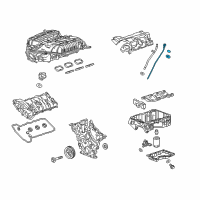 OEM 2016 Cadillac ATS Dipstick Diagram - 12667091