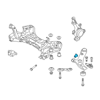 OEM 2014 Hyundai Sonata Bush-Front Lower Arm"A" Diagram - 54551-4R000