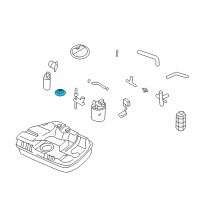 OEM 2006 Hyundai Elantra Pump Filter Diagram - 31090-2D050