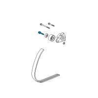 OEM Honda Element Bolt, Special (10X28) Diagram - 90002-RAA-A00
