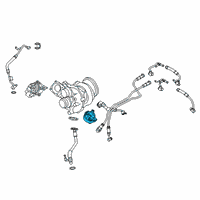 OEM 2021 BMW M5 AUXILIARY WATER PUMP Diagram - 11-51-9-844-574