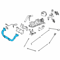 OEM 2017 Ram ProMaster 1500 Tube Diagram - 68224974AA