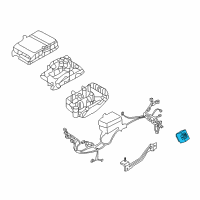 OEM Kia Optima Relay Assembly-Power Diagram - 952502G000