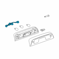 OEM GMC Sierra Socket & Wire Diagram - 22869173