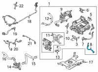 OEM 2022 Hyundai Tucson WIRING ASSY-LDC NEG Diagram - 91661-P0100