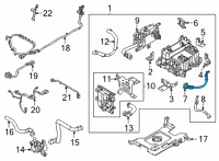 OEM Hyundai Tucson WIRING ASSY-LDC POS Diagram - 91660-P0100