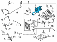 OEM 2022 Hyundai Tucson JUNCTION BLOCK ASSY Diagram - 91958-P0020