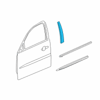 OEM 2009 Buick LaCrosse Applique Diagram - 15876375