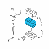 OEM 2017 Kia Sedona Batteries Diagram - 371102J800