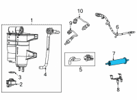 OEM 2022 Jeep Grand Wagoneer Tube-Vapor Diagram - 68385222AA