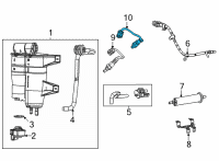 OEM 2022 Jeep Wrangler Oxygen Sensor Diagram - 68291046AA